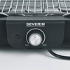 Severin PG 8554 Tischgrill schwarz 2200 W mit Grillrost