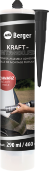 Berger Kraft-Montagekleber MS-5 schwarz 290 ml