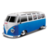 Bauer VW Bus Samba Auto telecomandata 2,4 GHz 1:24 bianco/blu