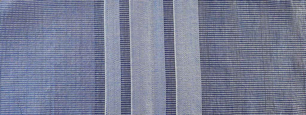 Türvorhang String 60x190 cm blau/silber - Fritz Berger Campingbedarf