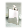 BasicNature hip flask square polished 180 ml