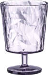 Koziol Club Light Weinglas aus  Kunststoff stapelbar / bruchsicher 250 ml transparent lavender