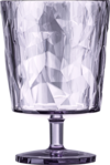 Koziol Club Light Weinglas aus  Kunststoff stapelbar / bruchsicher 250 ml transparent lavender