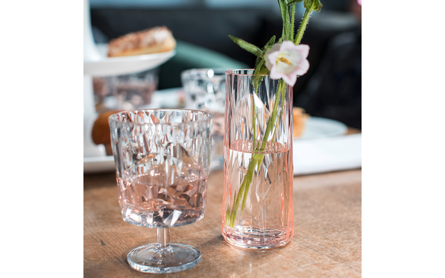 Product afbeelding Koziol Club Light kunststof wijnglas stapelbaar / breukvast 250 ml 1