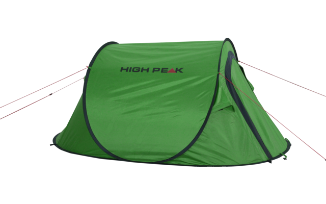 High Peak Vision 2 simple toit Pop Up tente pliante verte