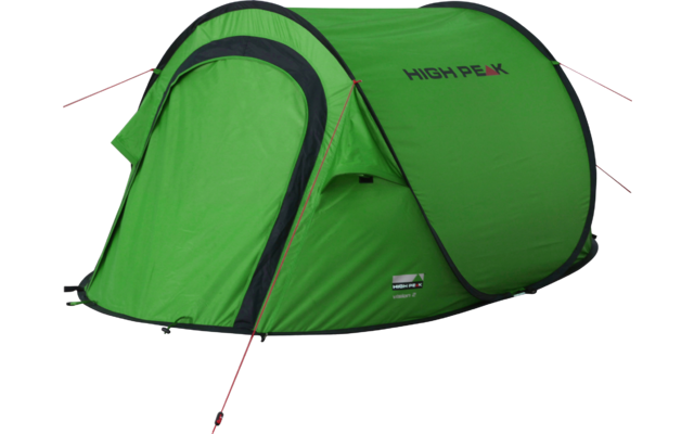 High Peak Vision 2 Techo Simple Pop Up Tent verde