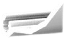 Fiamma Gehäusedeckel für Markise F45Ti L / F45iL 500 - Farbe Polar Weiß Fiamma Ersatzteilnummer 04763P500
