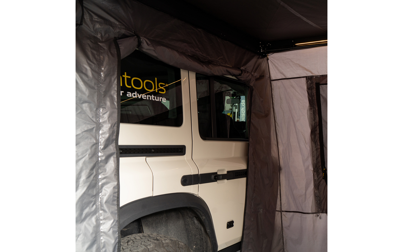 Produktbild Horntools Seitenw&auml;nde f&uuml;r Horizon Straight Markise 2 Meter mit Moskitonetz 1