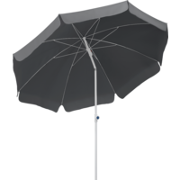 Schneider Parasol Ibiza 240 cm rond antraciet