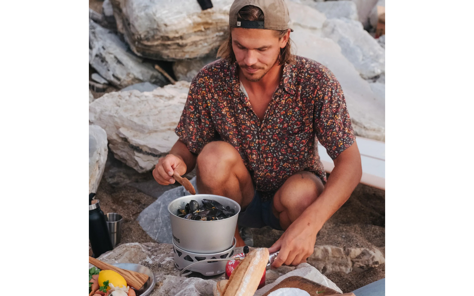 Product afbeelding Primus Essential Gaskocher 6 teiliges Set inklusive Tasche 1