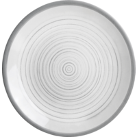 Brunner Bellagio Melamin-Mineralgemisch Dessertteller 21 cm hellgrau