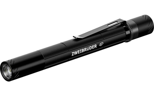 Produktbild Zweibr&uuml;der ZB4P Stiftleuchte LED-Taschenlampe 400 Lumen USB-C mit Akku 700 mAh 1