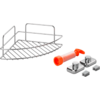 Petite image du produit Metaltex Reflex LUXY VacuumFix Eckregal 1