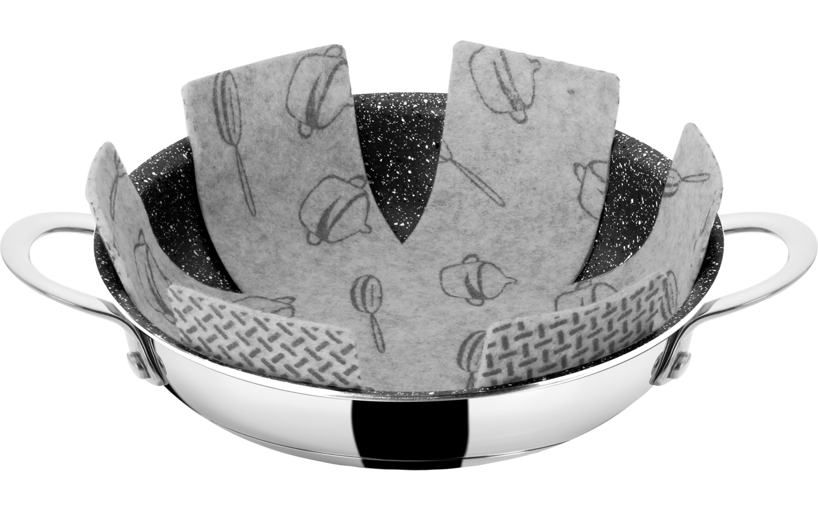 Produktbild Brunner Academy Vacuum Kochtopfset 5+1 stapelbar &Oslash; 22 cm 1