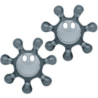 Koziol SUNNY 2.0 schroefdopopener set van 2 voor plastic flessen transparant grijs