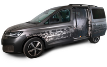 312177 394113 197574 - Mayr Van schuifdeur klamboe met magneetrits geschikt voor Caddy V (kort)/ Connect (kort) met maaswijdte Fijnmazig