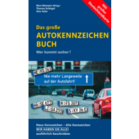 Il grande libro delle targhe - Chi viene da dove? Edizione 2025 Lingua Tedesco