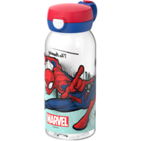 Mepal Campus Kinder-Trinkflasche mit Klappdeckel auslaufsicher 600 ml Spiderman