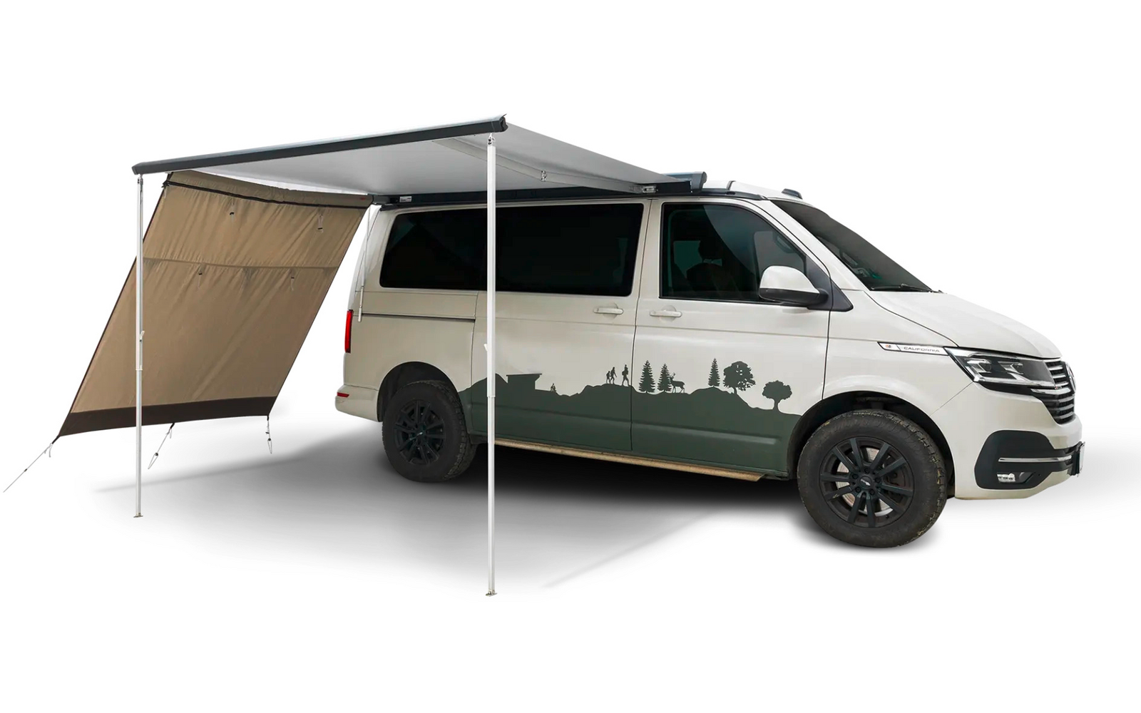 Image du produit Outwell Fallcrest Side Panel Set TC Seitenwand-Set f&uuml;r Bus-Markisen 1