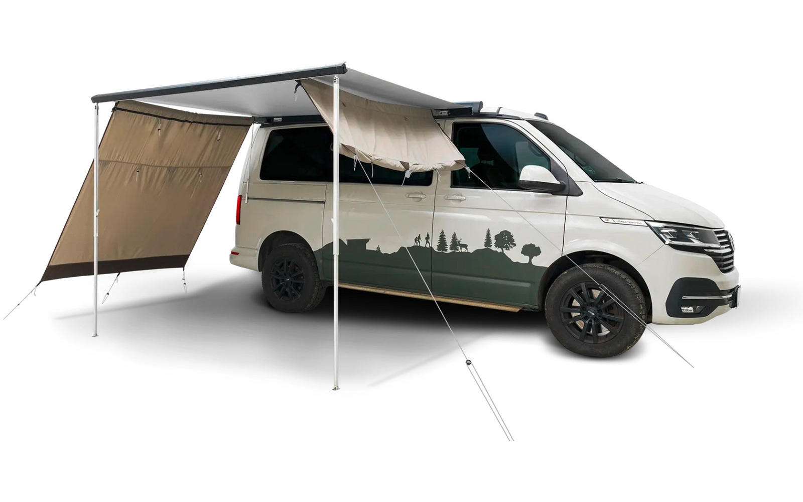 Image du produit Outwell Fallcrest Side Panel Set TC Seitenwand-Set f&uuml;r Bus-Markisen 1