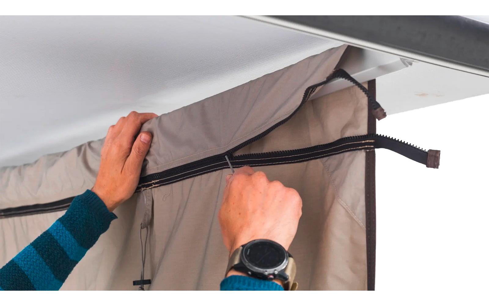 Image du produit Outwell Fallcrest Side Panel Set TC Seitenwand-Set f&uuml;r Bus-Markisen 1