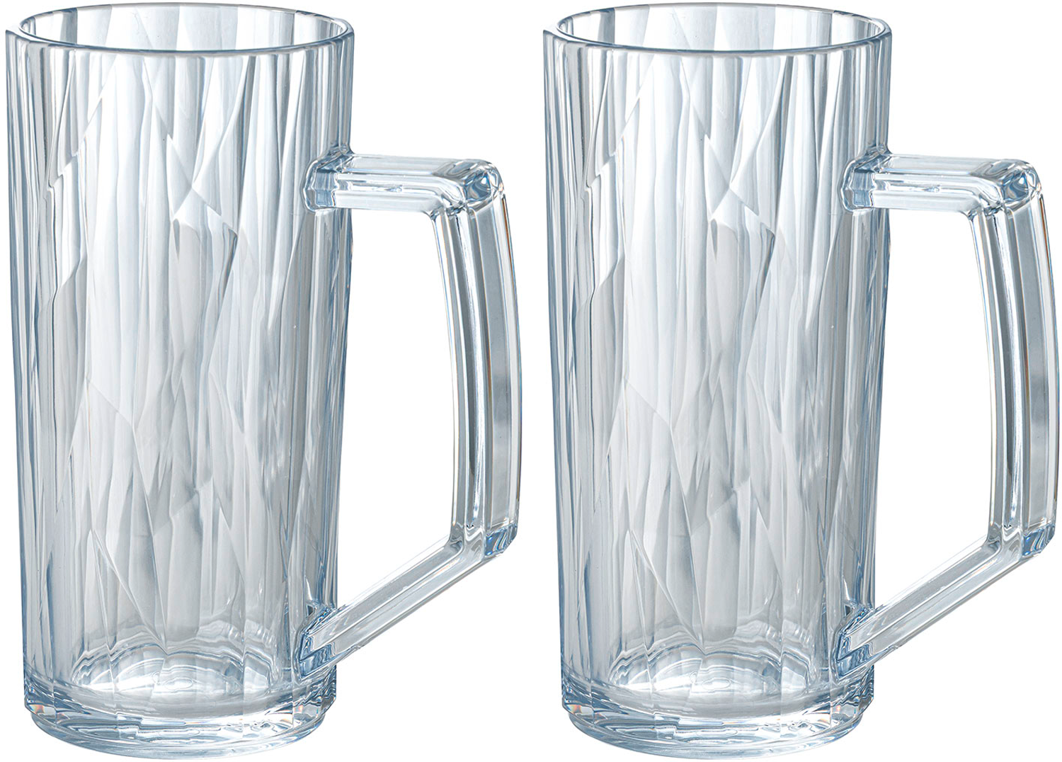 Koziol Superglas Club N.6 Bicchiere In Plastica Cristallina 300 Ml, Set Da 2, Colore Giada Trasparente - 4