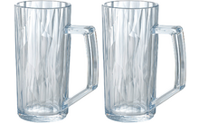 Koziol Superglass CLUB No. 25 Set van 2 300 ml kristalhelder