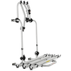 Kleines Produktbild Fabbri Bici OK Camper Fahrradtr&auml;ger Heckmontage Wohnmobil f&uuml;r 3 Fahrr&auml;der Aluminium 1