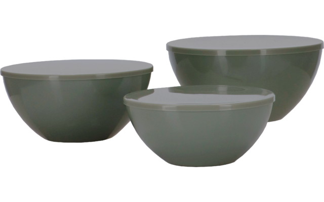 Travellife Palma bowls 6 pieces green