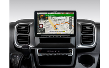 Navigationssystem INE-F904DC mit 9-Zoll Touchscreen für Ducato 8, 1-DIN-Einbaugehäuse, DAB+, Apple CarPlay und Android Auto Unterstützung und mehr