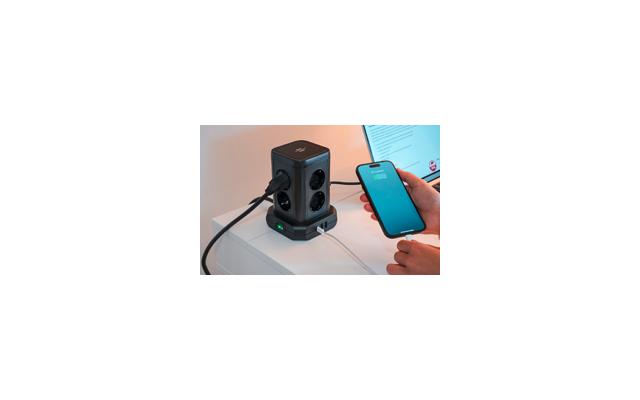 Image du produit Brennenstuhl Tour de prises Prise multiple 8 fois 3680 Watt 1