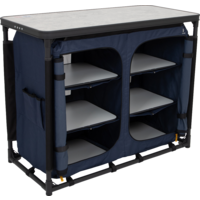 Foldable Camping Cabinet/ Cooking Island Bo-Camp Industrial Hubbard