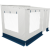 Dometic CampRoom PerfectWall awning sides heights from 2.00 - 2.29 m / length 2.50 m