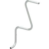 Struttura filettata interna Fiamma adatta per Carry Bike Caravan XL A Pro 200 - Ricambio Fiamma numero 98656-361