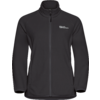 Schwarze Jacke mit Reißverschluss und hohem Kragen