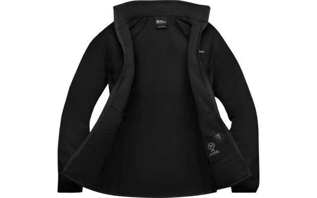 Schwarzer Blazer auf weißem Hintergrund