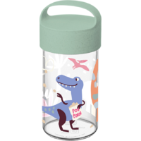 Koziol Buddy Snack Trinkflasche / Snackpot 500 ml organic green rex