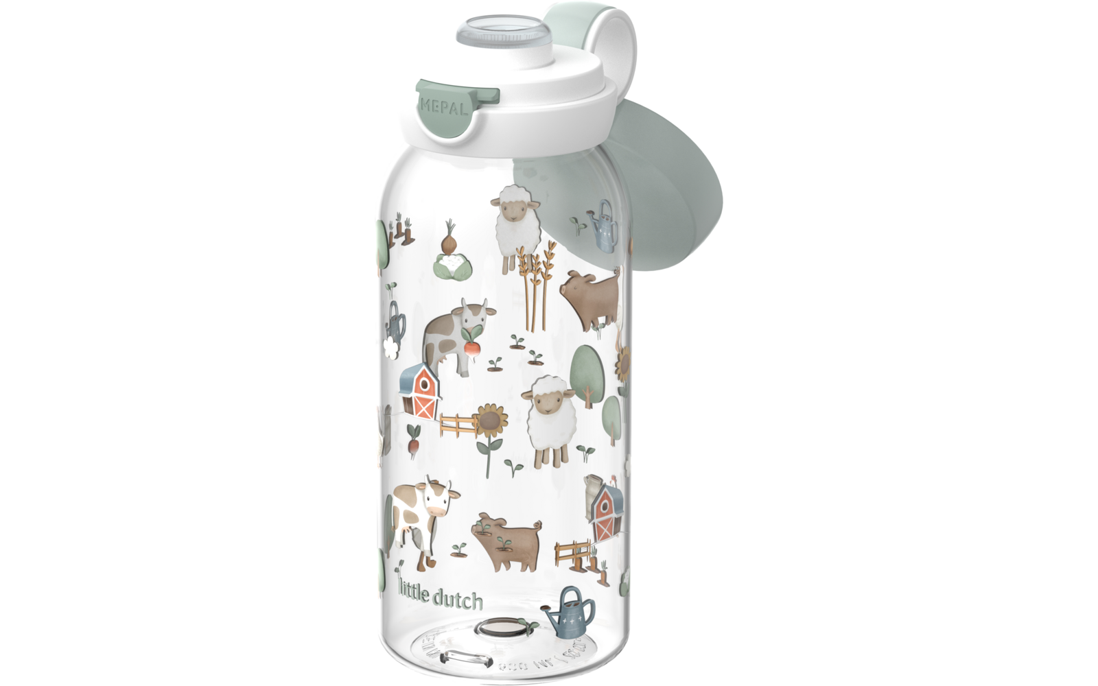 Produktbild Mepal Campus Kinder-Trinkflasche mit Klappdeckel auslaufsicher 600 ml 1