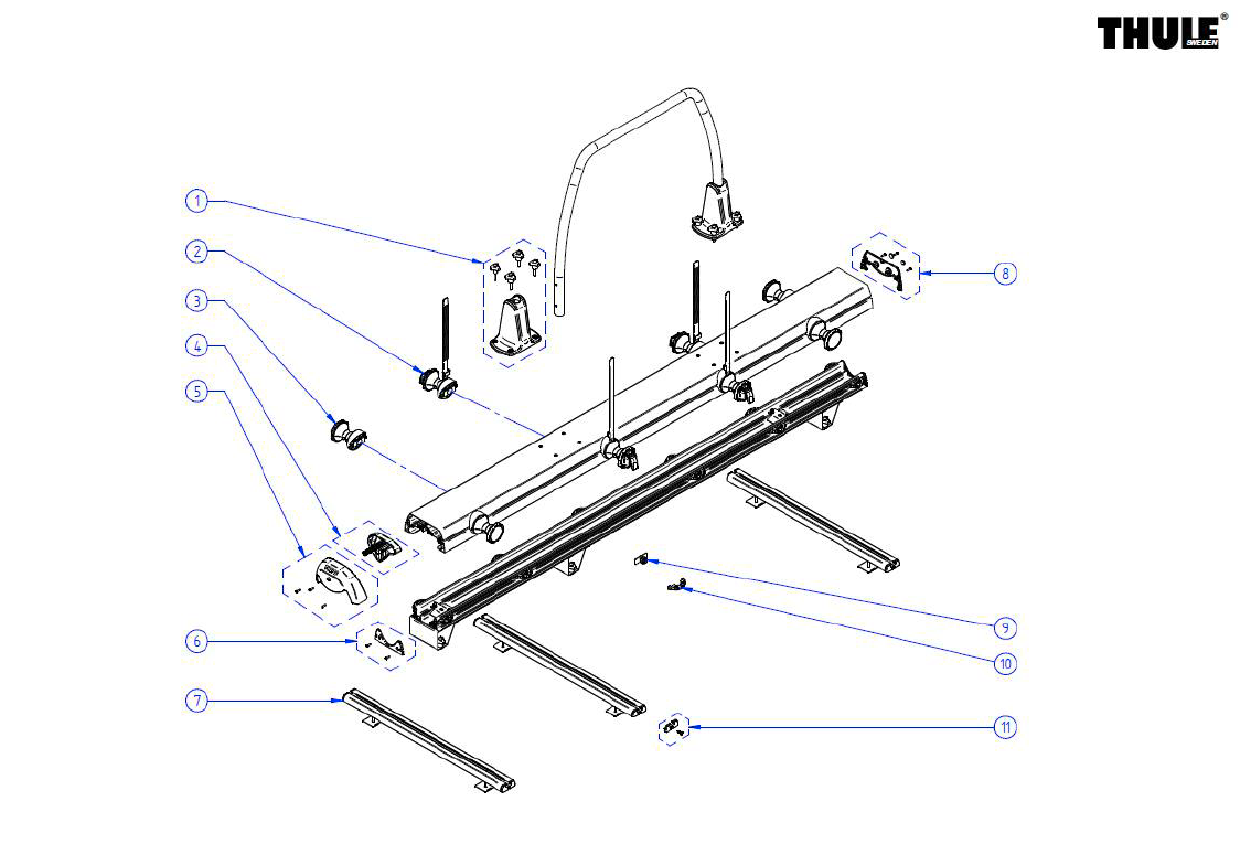 Nummernschildhalter Für Mercedes E-Klasse W211 2006-2009 - Vorderer Rahmen A2118170178