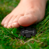 Swiss Piranha BF220 Zeltheringe schwarz 22 cm  6er Set 