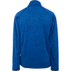 Blaue Jacke von hinten fotografiert ohne sichtbare Logos oder Muster