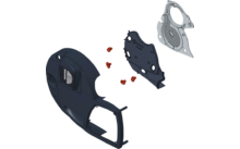 203129 - Truma Deckel und Dichtungen für Combi D (E) Ersatzteilnummer: 34020-01333 