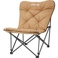KingCamp Lindon Relax comfortabele loungestoel beige
