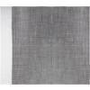 Gros plan d'un tissu gris tissé avec une texture visible