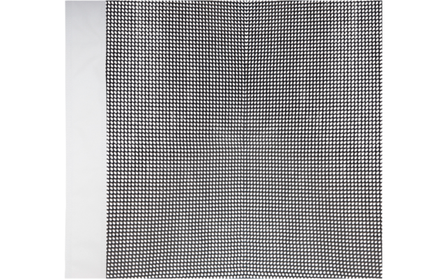 Gros plan d'un tissu gris tissé avec une texture visible