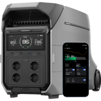 EcoFlow Delta 3 Pro Portable Powerstation 4 kWh 4,000 W