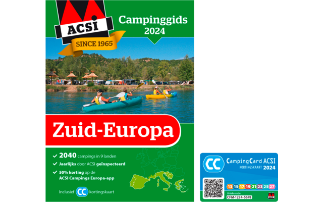 ACSI Campinggids Zuid-Europe 2024