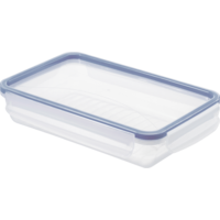 Rotho clic and lock refrigerator box flat 1l horizon blue