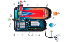 205588 - Truma Magnetventil passend für VarioHeat Eco Gasheizung Ersatzteilnummer 39050-00235
