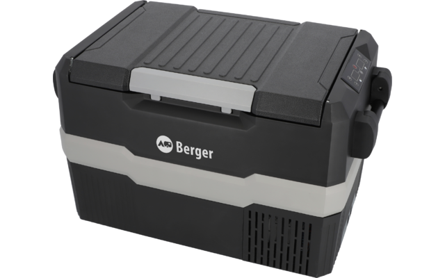 Berger Hybrid Kompressor Kühlbox + Kühlboxständer Set 40 Liter jetzt  bestellen!
